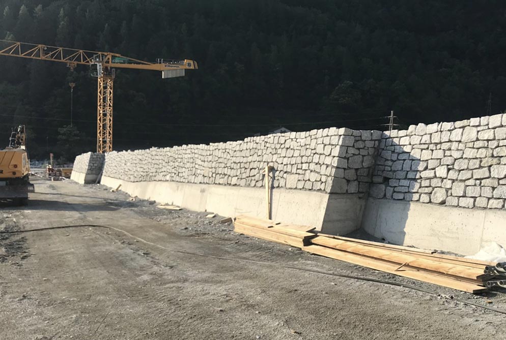 Muri rivestimento sassi